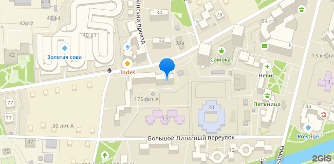 Расположение дома: Сестрорецк, ш. Дубковское, д. 17, литера А