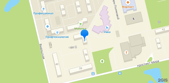 Расположение дома: Губкинский, мкр № 9, д. 37
